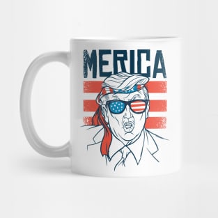 Merica Donald Trump Mug